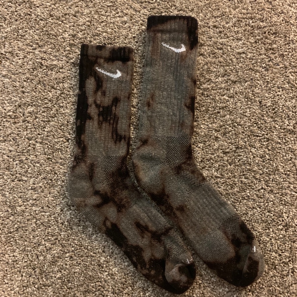 Nike bleached socks